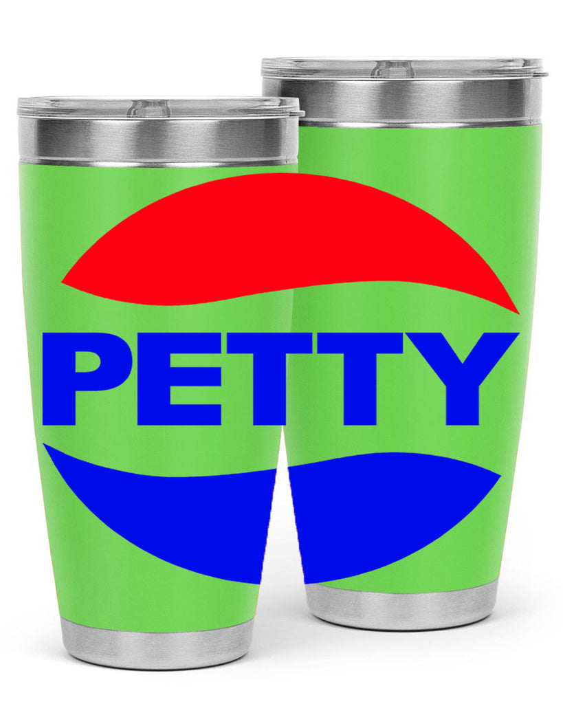 petty  pepsi 54#- black words phrases- Cotton Tank
