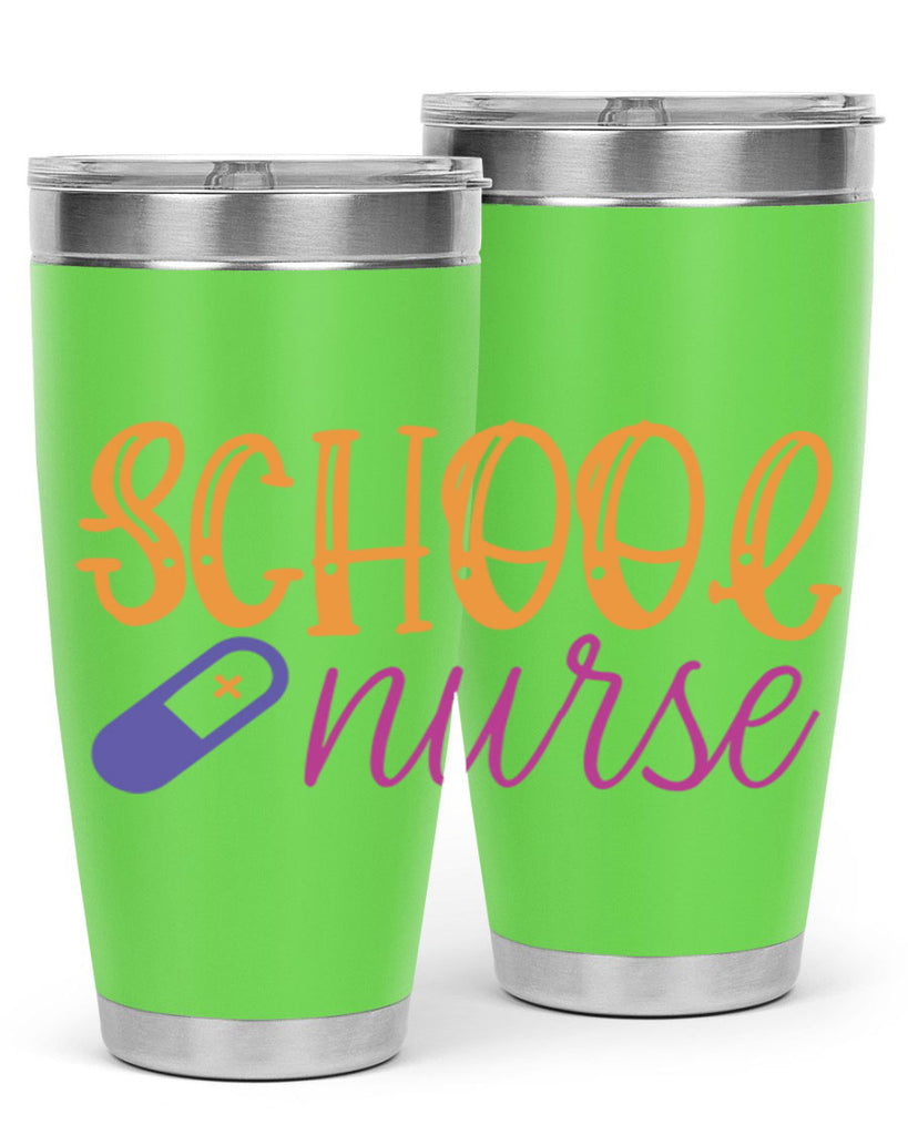 school nurse Style 353#- nurse- tumbler