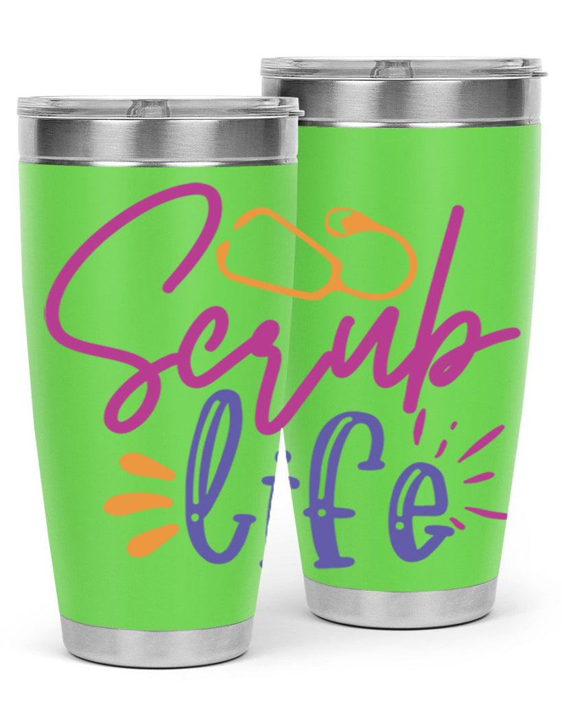 scrub life Style Style 43#- nurse- tumbler