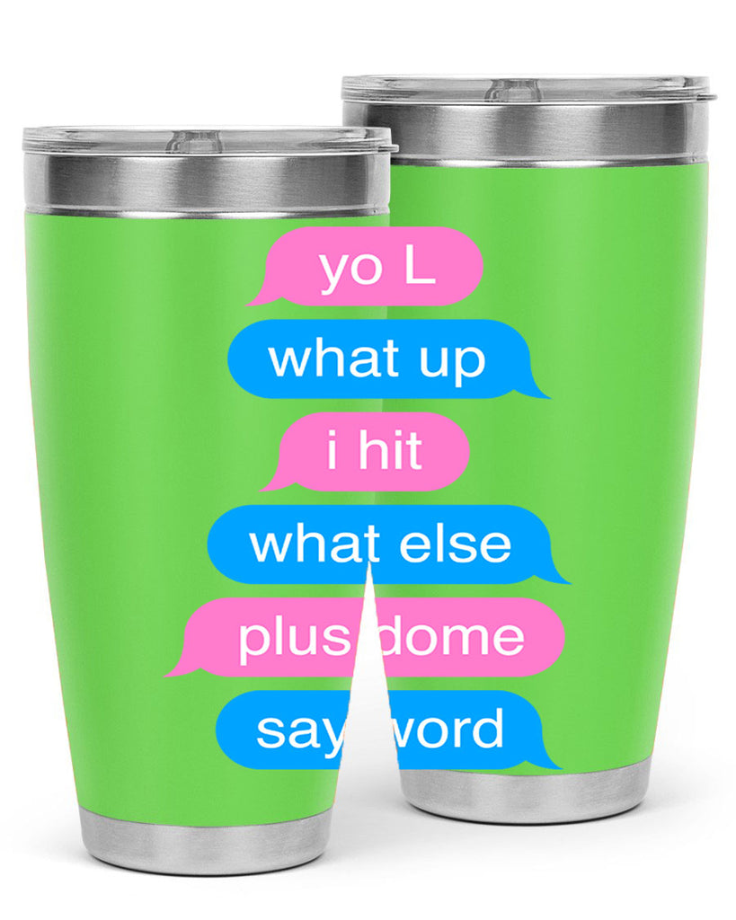 text conversation camron 23#- black words phrases- Cotton Tank