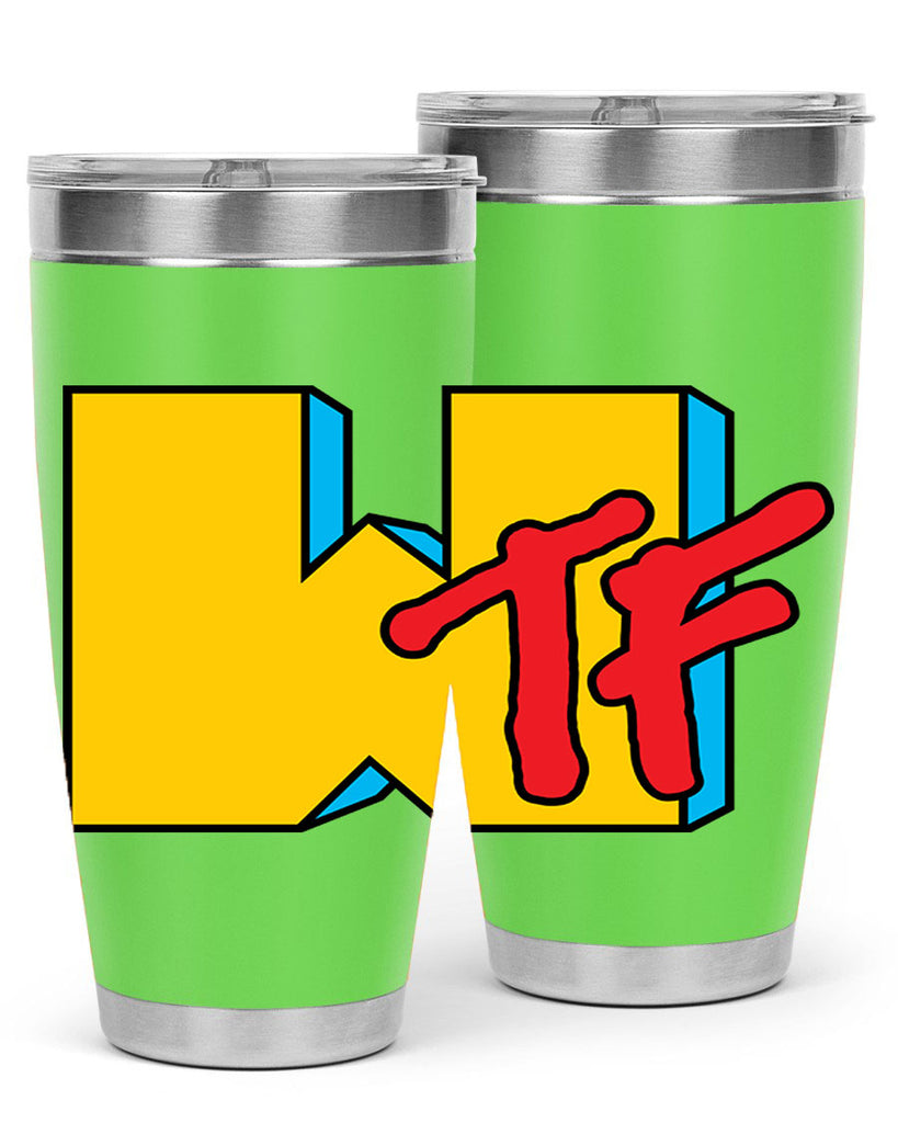 wtf 8#- black words phrases- Cotton Tank