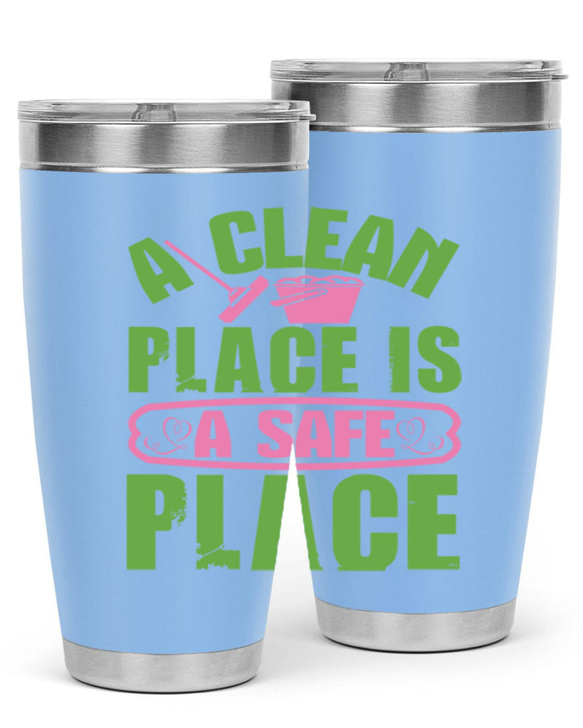 A clean place is a safe place Style 50#- cleaner- Cotton Tank