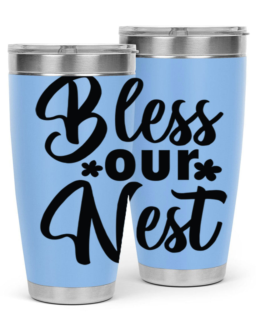 Bless our nest  design 70#- spring- Tumbler