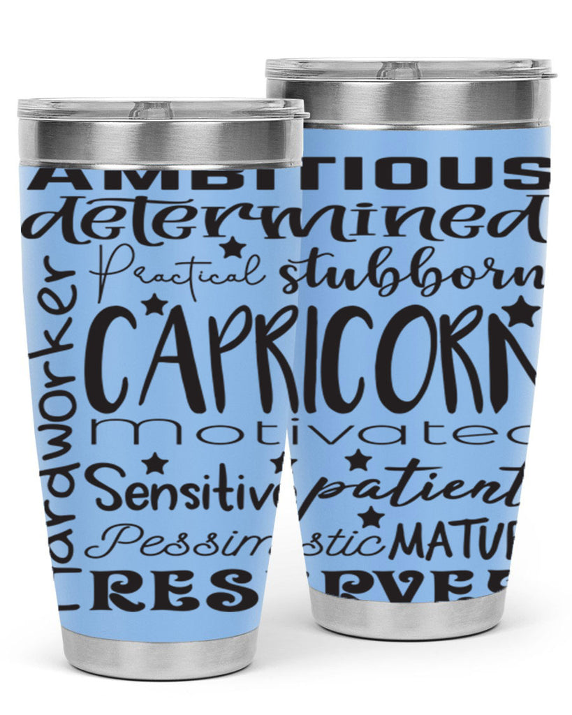 Capricorn 566#- zodiac- Tumbler