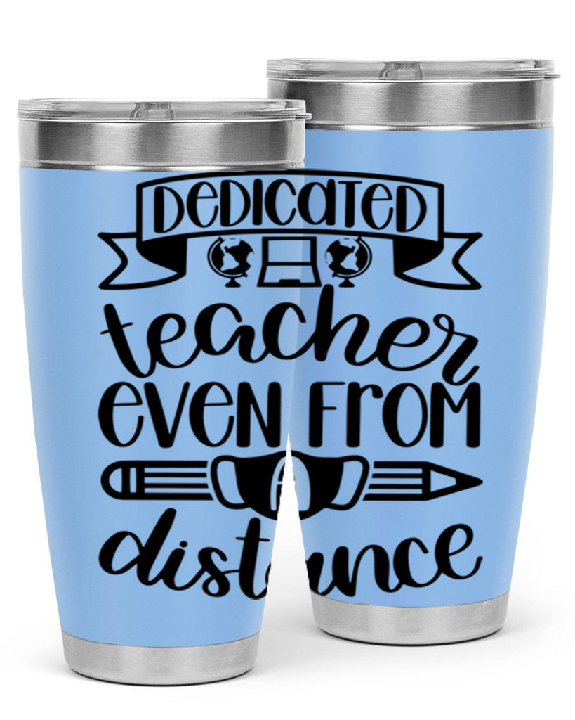 Dedicated Teacher Even Style 80#- teacher- tumbler