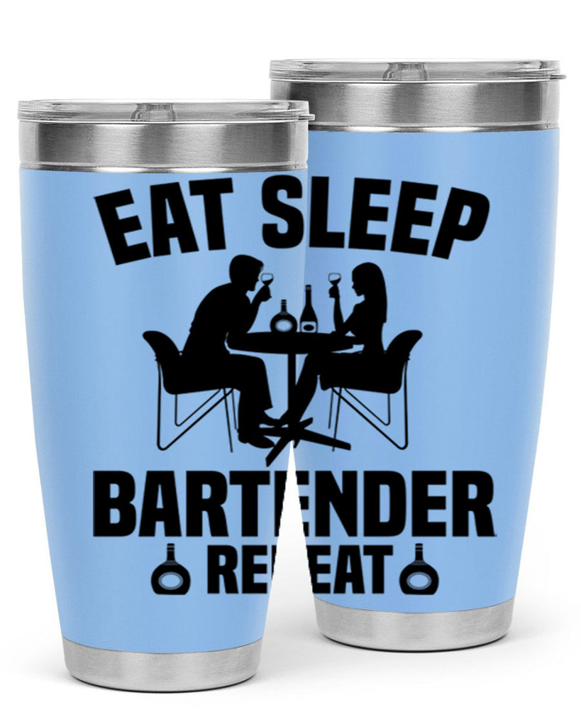 Eat sleep Style 3#- bartender- tumbler