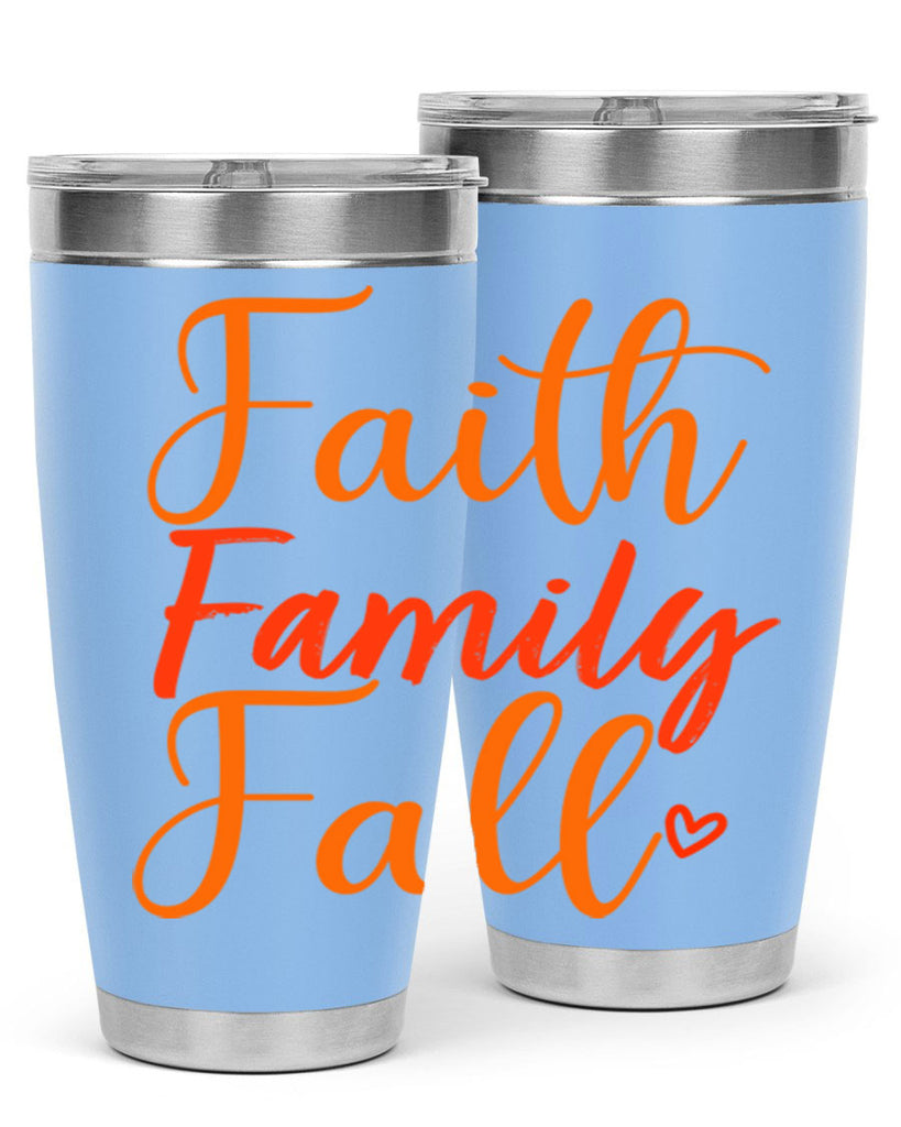 Faith Family Fall Design 81#- fall- Tumbler