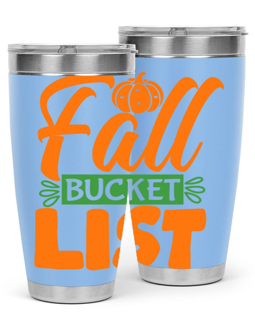 Fall Bucket List 93#- fall- Tumbler