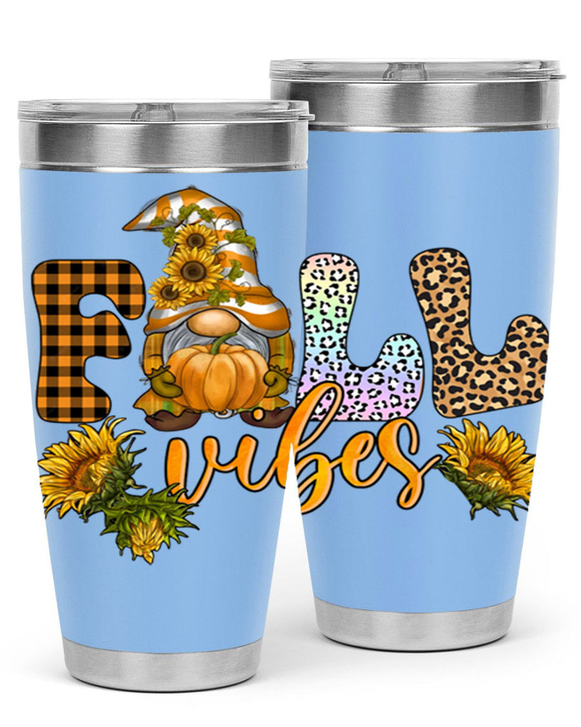 FallVibesFallGnome 164#- fall- Tumbler