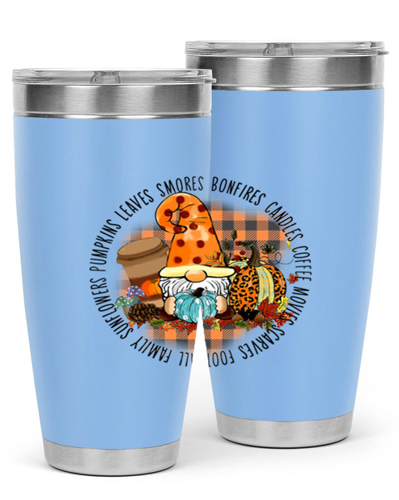 FallVibesGnome 165#- fall- Tumbler