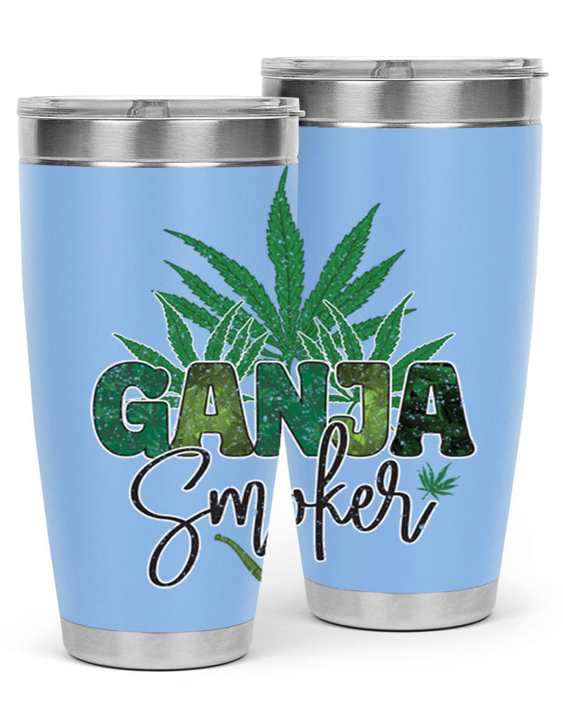 Ganja Smoker Sublimation 89#- marijuana- Tumbler