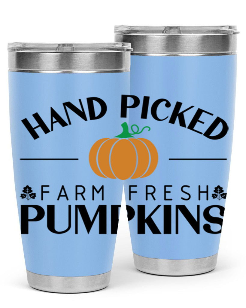 Hand Picked Farm Fresh Pumpkins 215#- fall- Tumbler