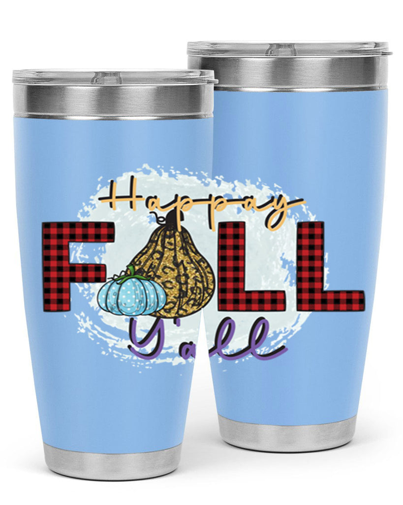 Happay Fall Y all 217#- fall- Tumbler