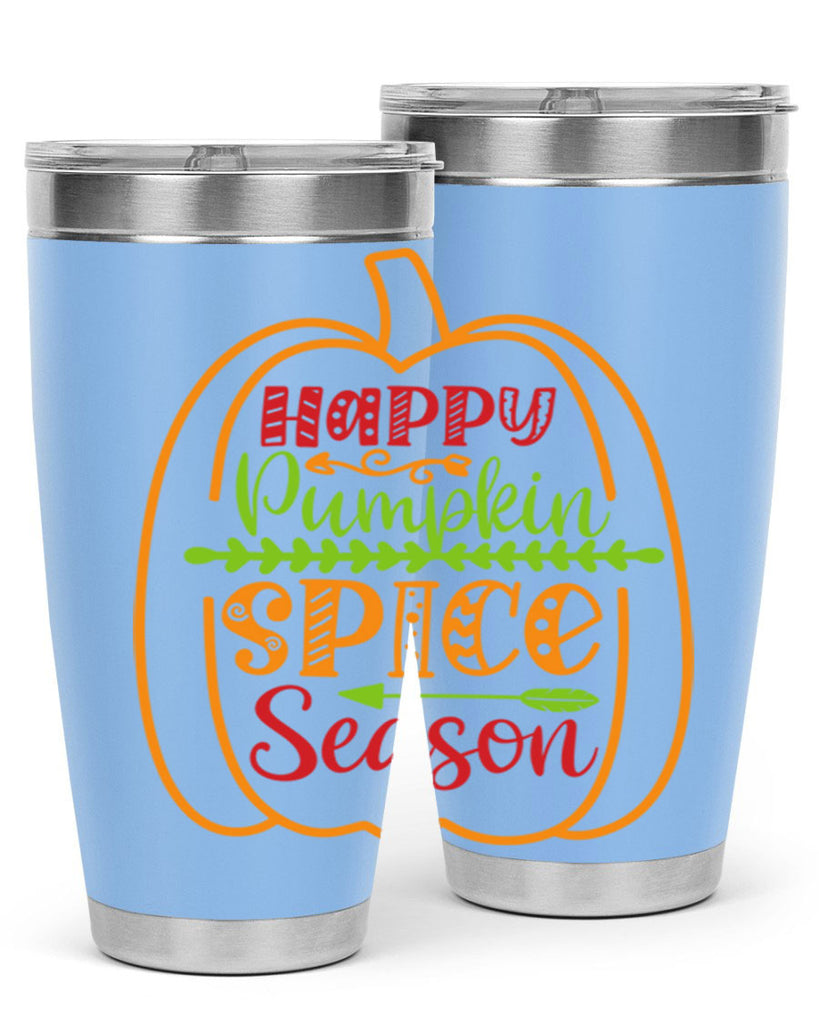 Happy Pumpkin Spice Season 243#- fall- Tumbler