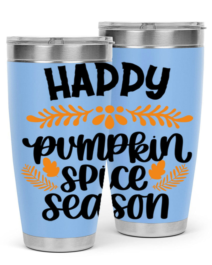 Happy Pumpkin Spice Season 492#- fall- Tumbler