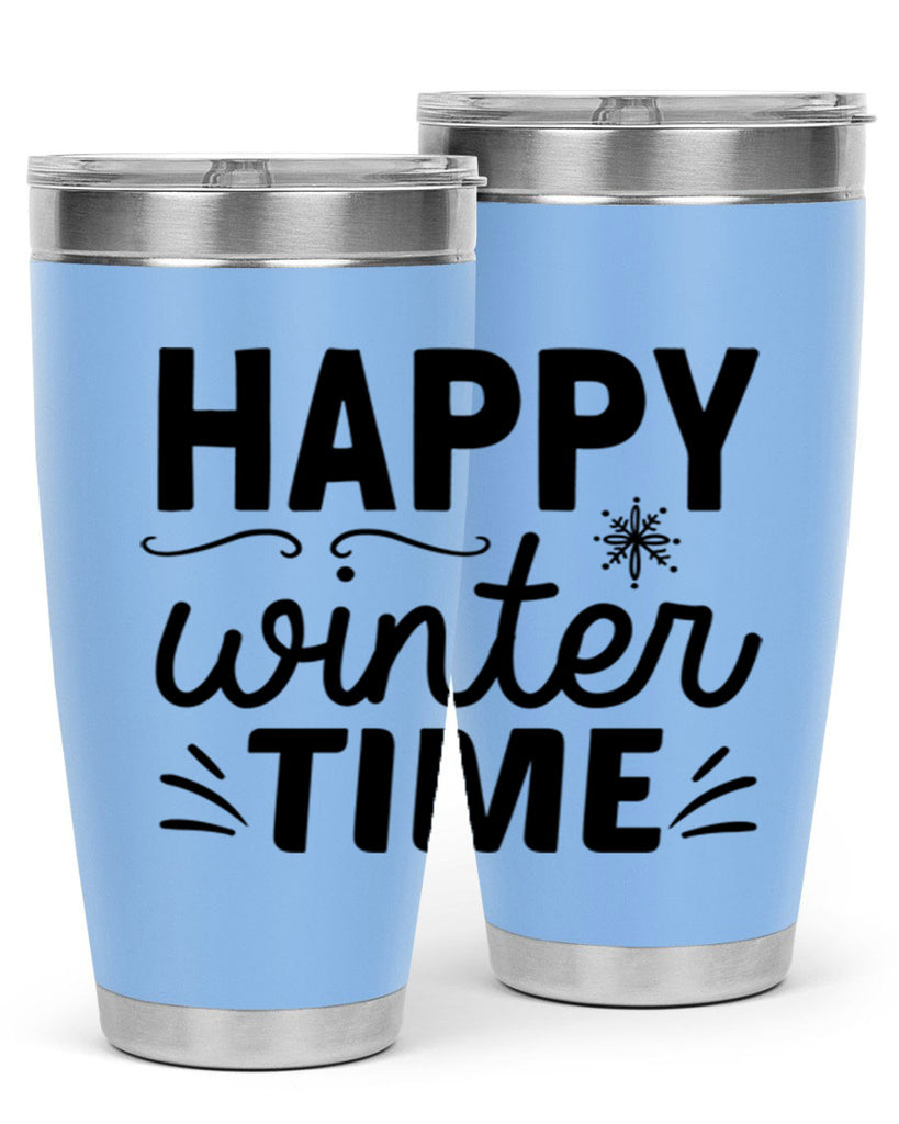 Happy Winter Time134#- winter- Tumbler