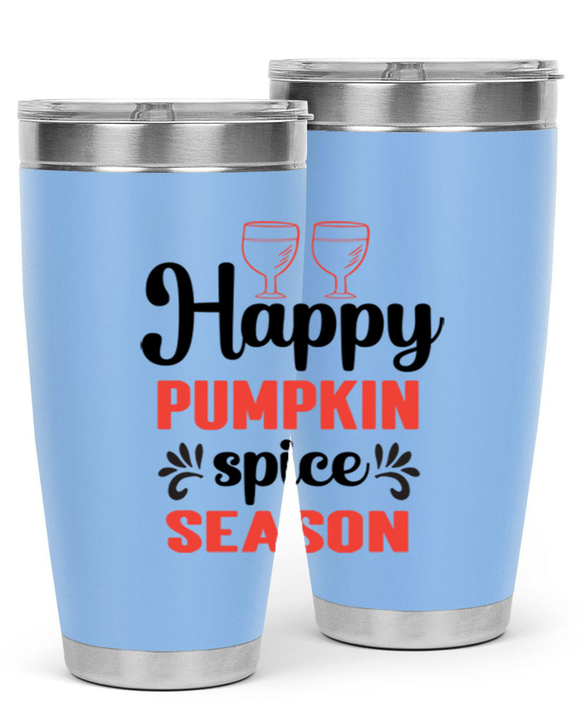 Happy pumpkin spice season 244#- fall- Tumbler