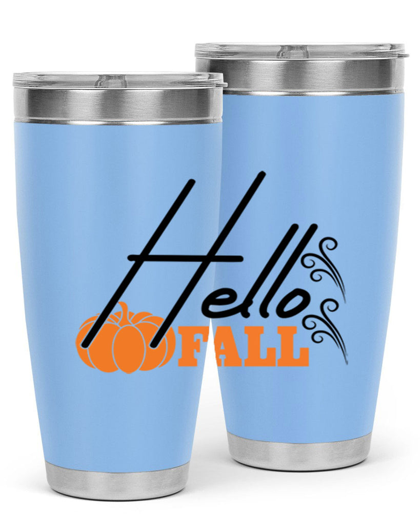 Hello Fall 281#- fall- Tumbler