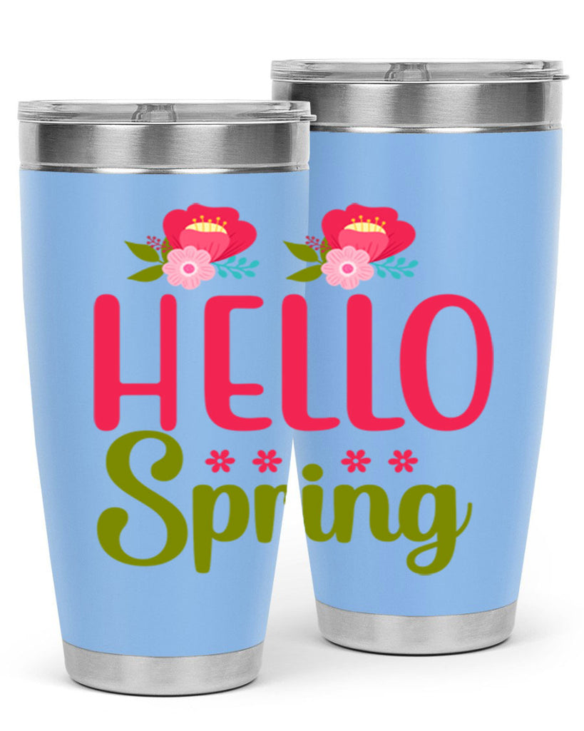 Hello Spring 186#- spring- Tumbler