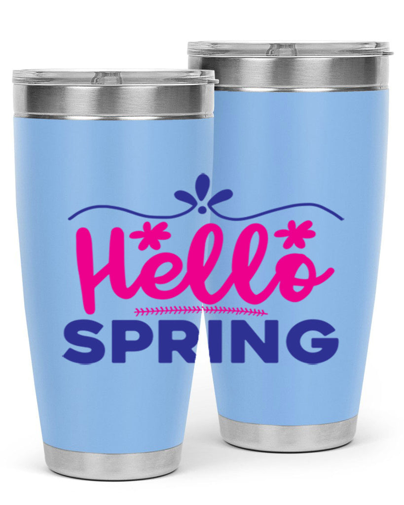 Hello Spring 212#- spring- Tumbler