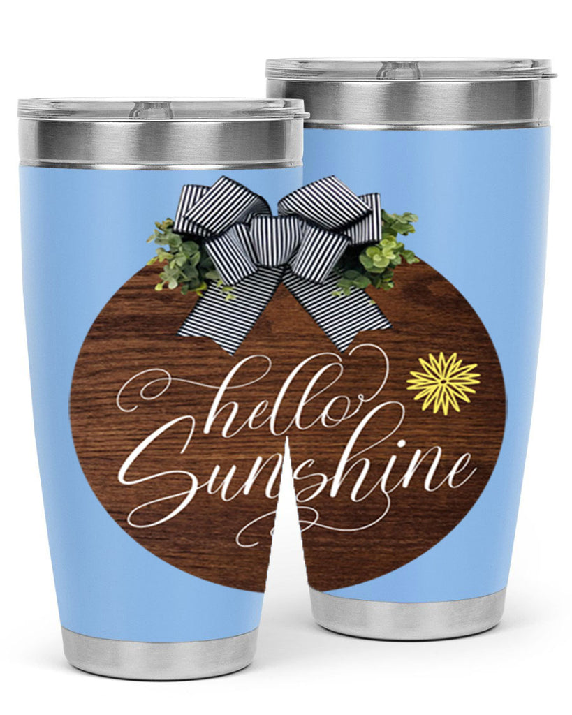 Hello Spring Lettering Mockup200#- spring- Tumbler
