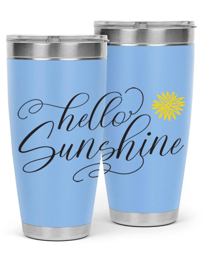 Hello Spring Lettering201#- spring- Tumbler