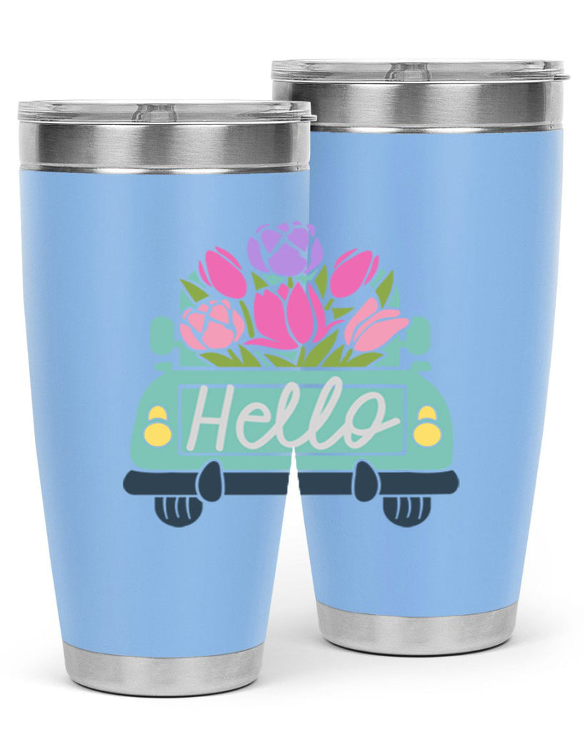 Hello Truck218#- spring- Tumbler