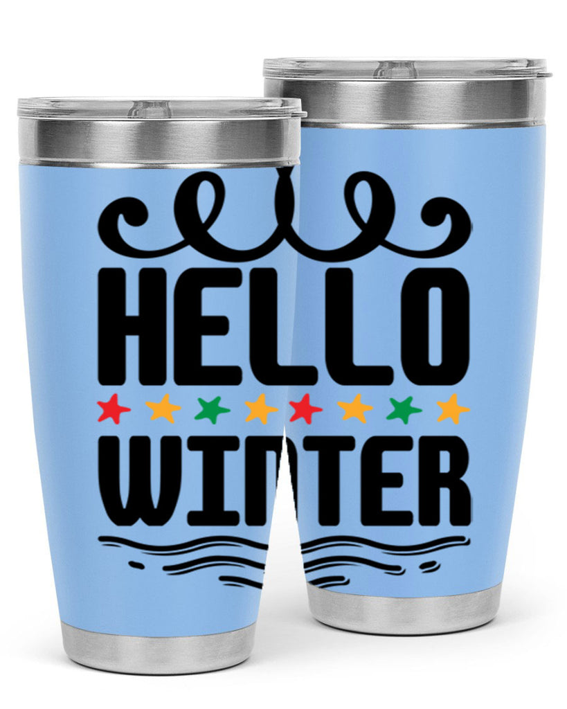 Hello Winter 185#- winter- Tumbler