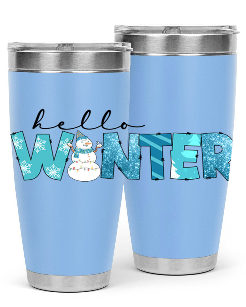 Hello Winter 188#- winter- Tumbler