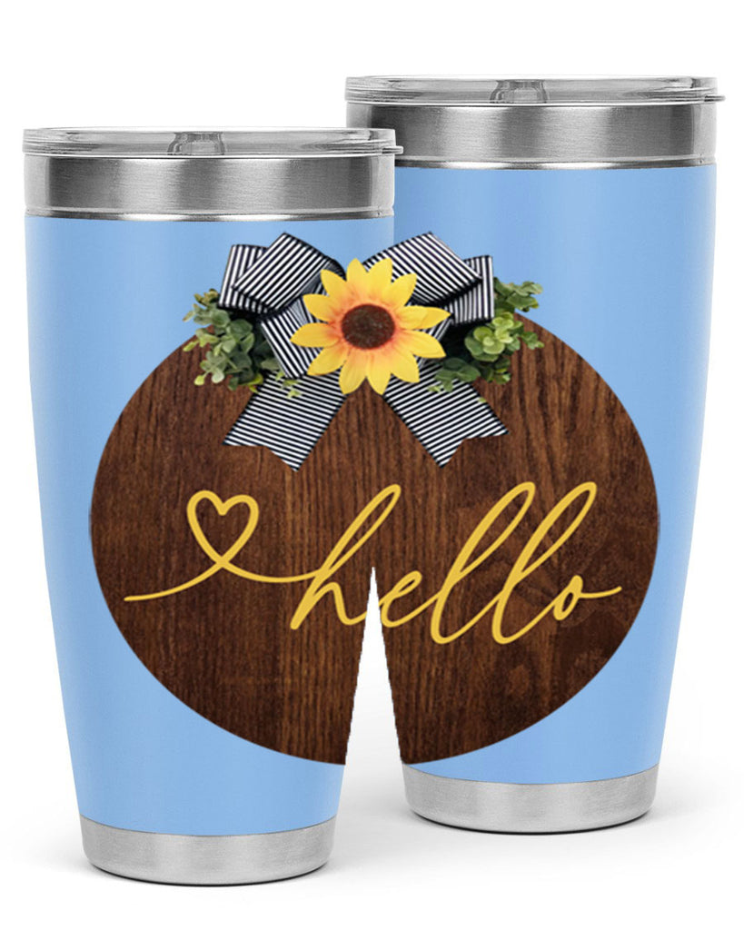 Hello heart Mockup182#- spring- Tumbler