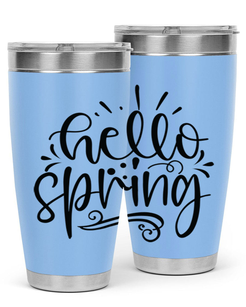 Hello spring 3#- spring- Tumbler