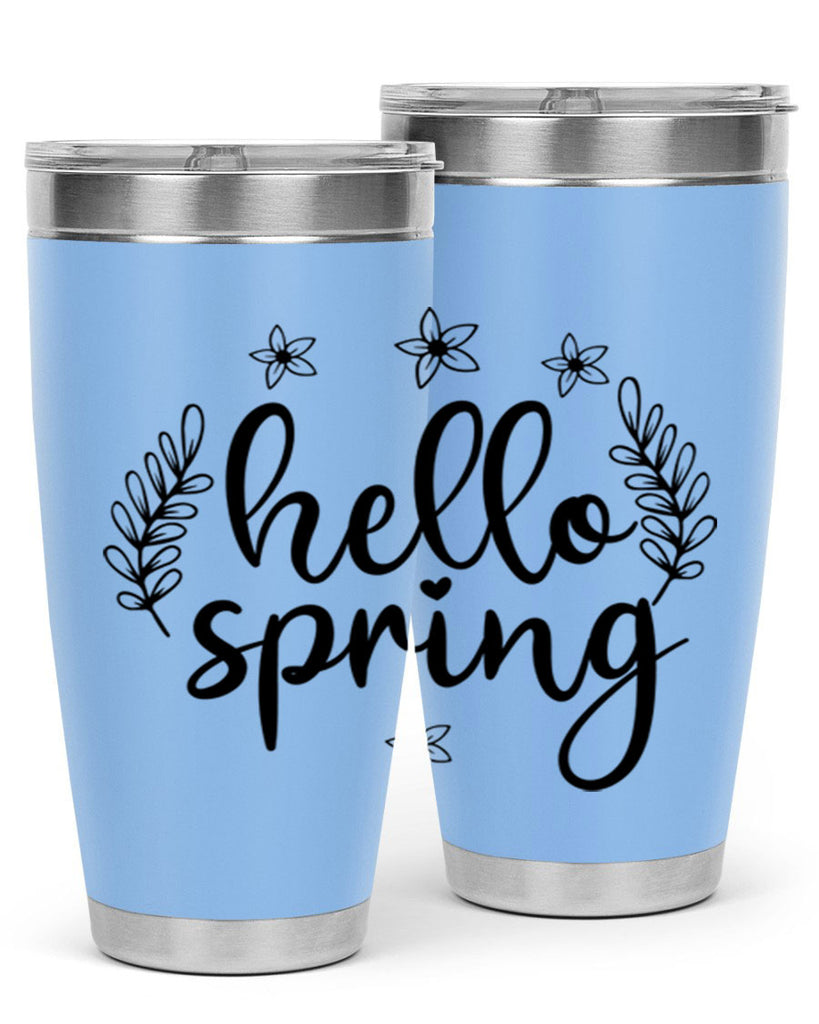 Hello spring design  221#- spring- Tumbler