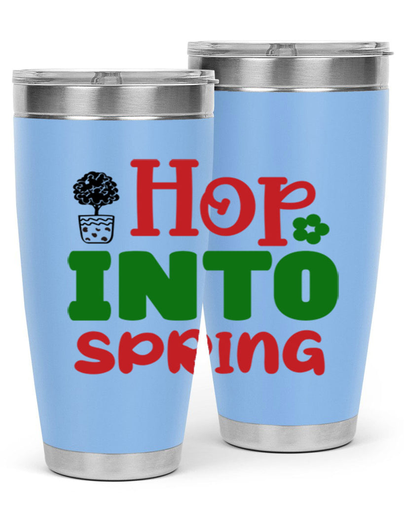 Hop into Spring 251#- spring- Tumbler