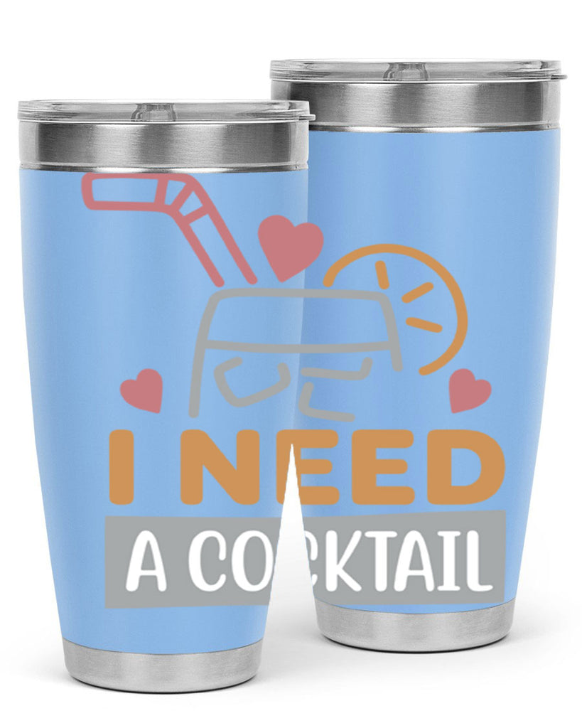 I Need A Cocktail 107#- fashion- Cotton Tank