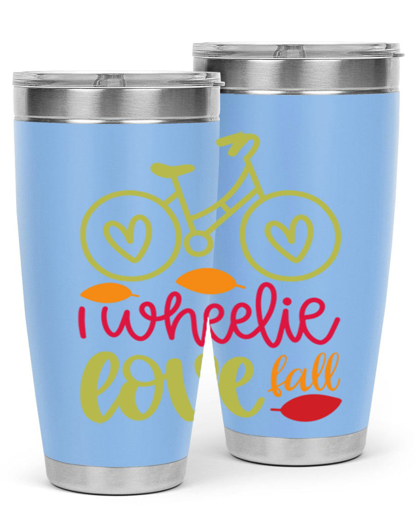 I Wheelie Love Fall 342#- fall- Tumbler