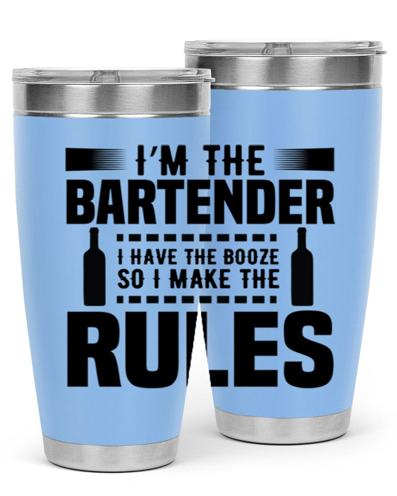 I am the Bartender Style 2#- bartender- tumbler