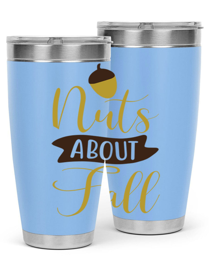 Nuts About Fall 442#- fall- Tumbler