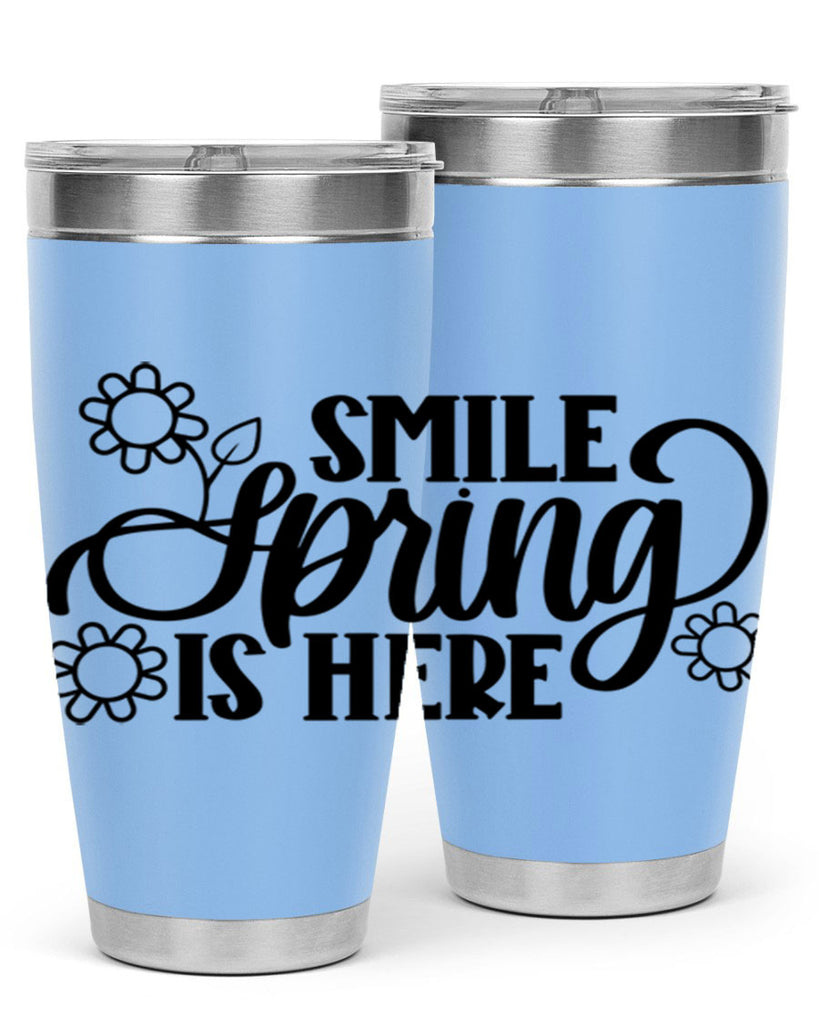 PNG_Smile Spring Is Here395#- spring- Tumbler
