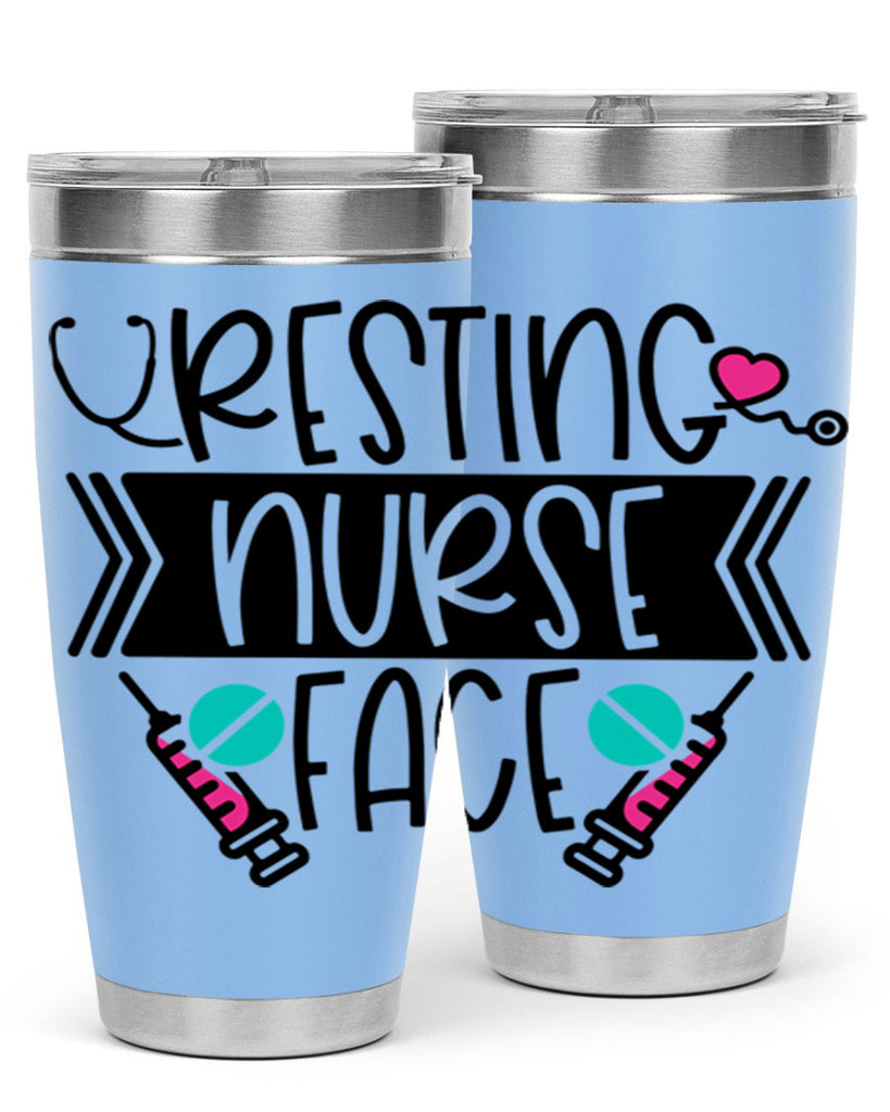 Resting Nurse Face Style Style 58#- nurse- tumbler