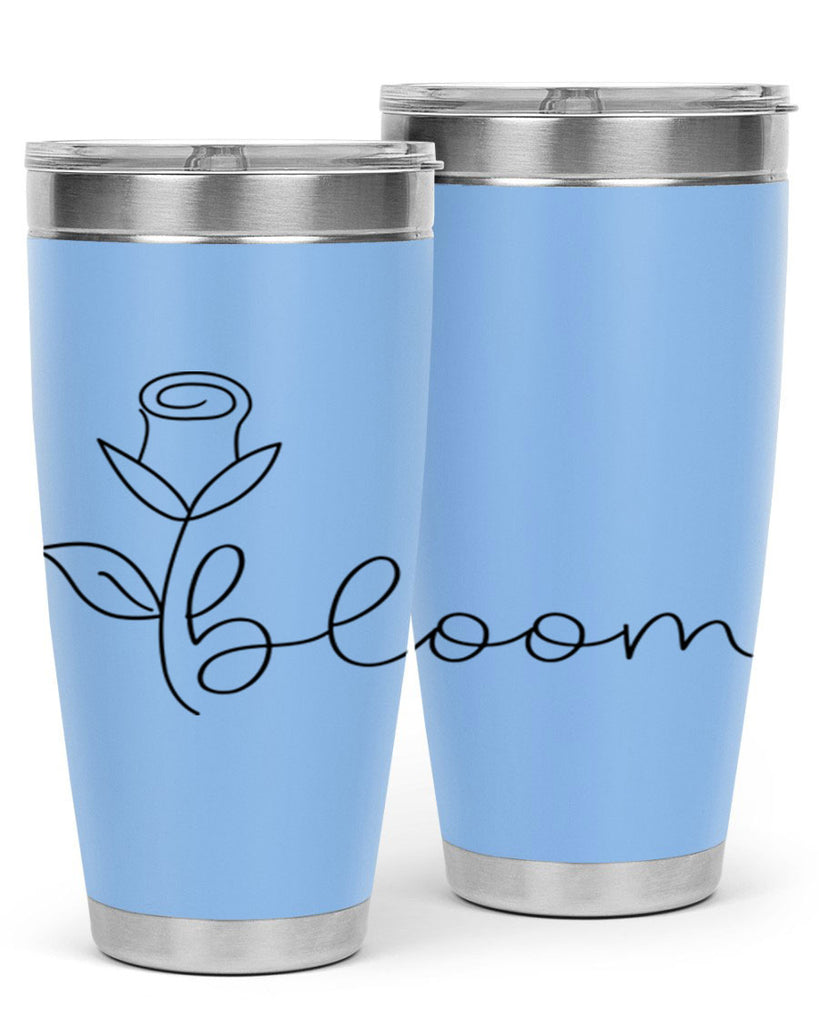 Rosebud line bloom400#- spring- Tumbler