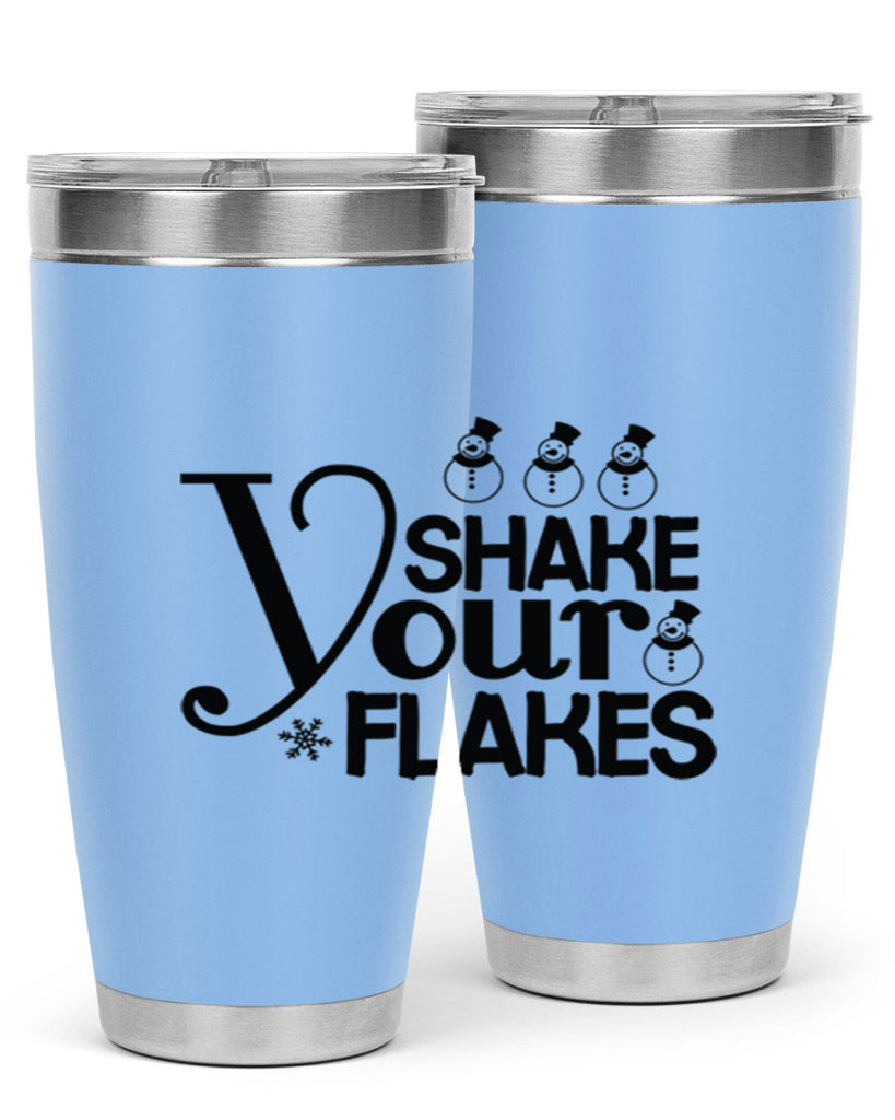 Shake Your Flakes 357#- winter- Tumbler