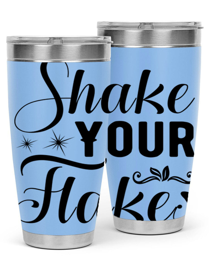 Shake Your Flakes 362#- winter- Tumbler