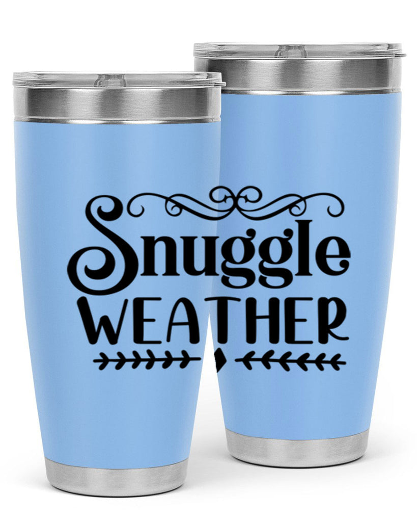 Snuggle Weather 387#- winter- Tumbler