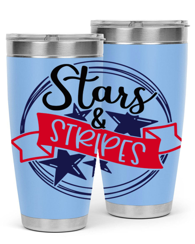 Stars StripeS Style 174#- Fourt Of July- Tumbler
