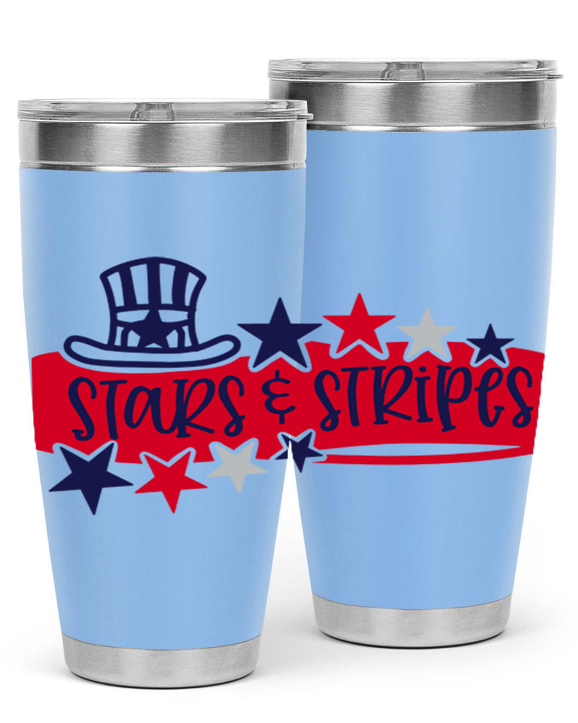 Stars Stripes Style 175#- Fourt Of July- Tumbler