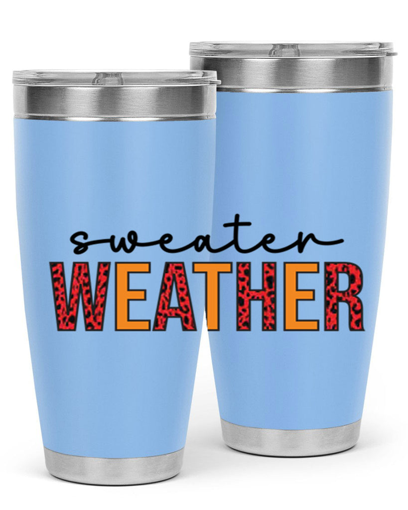 Sweater Weather 587#- fall- Tumbler