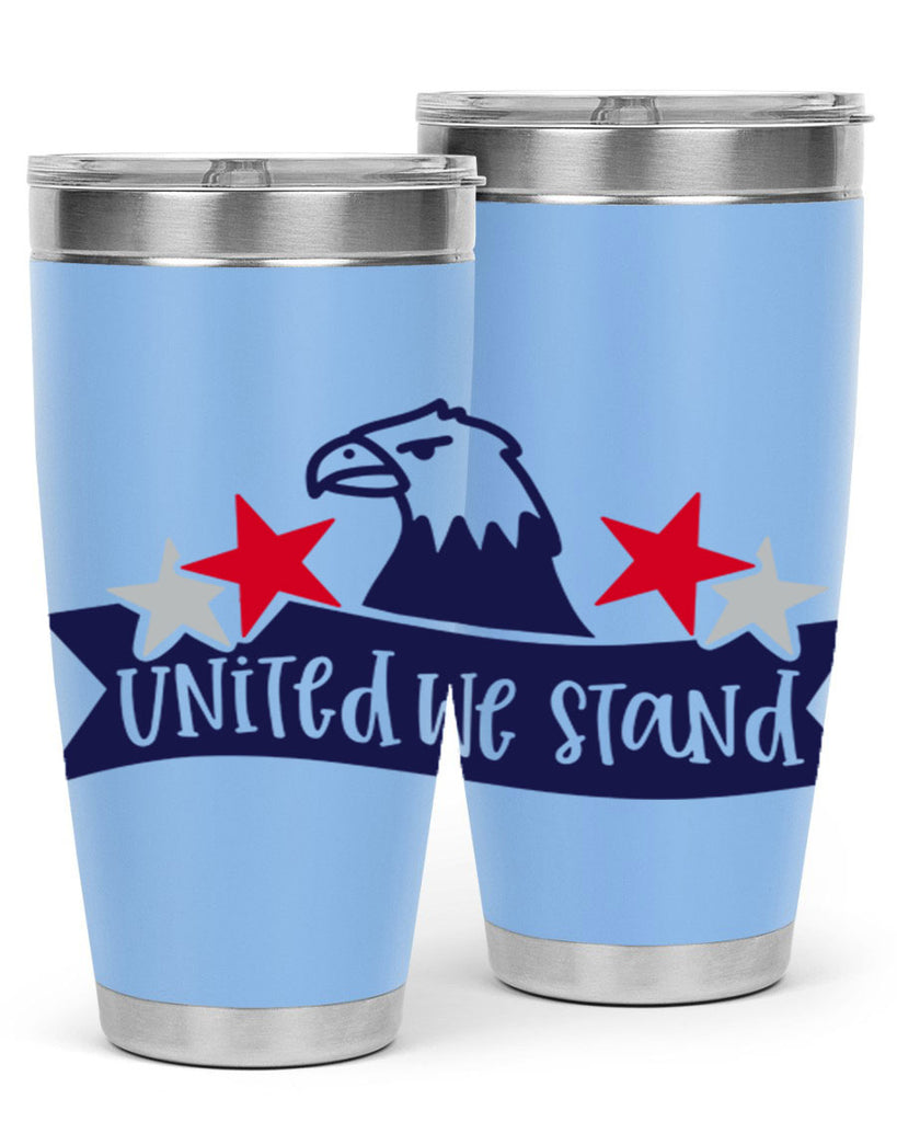 United We Stand Style 178#- Fourt Of July- Tumbler