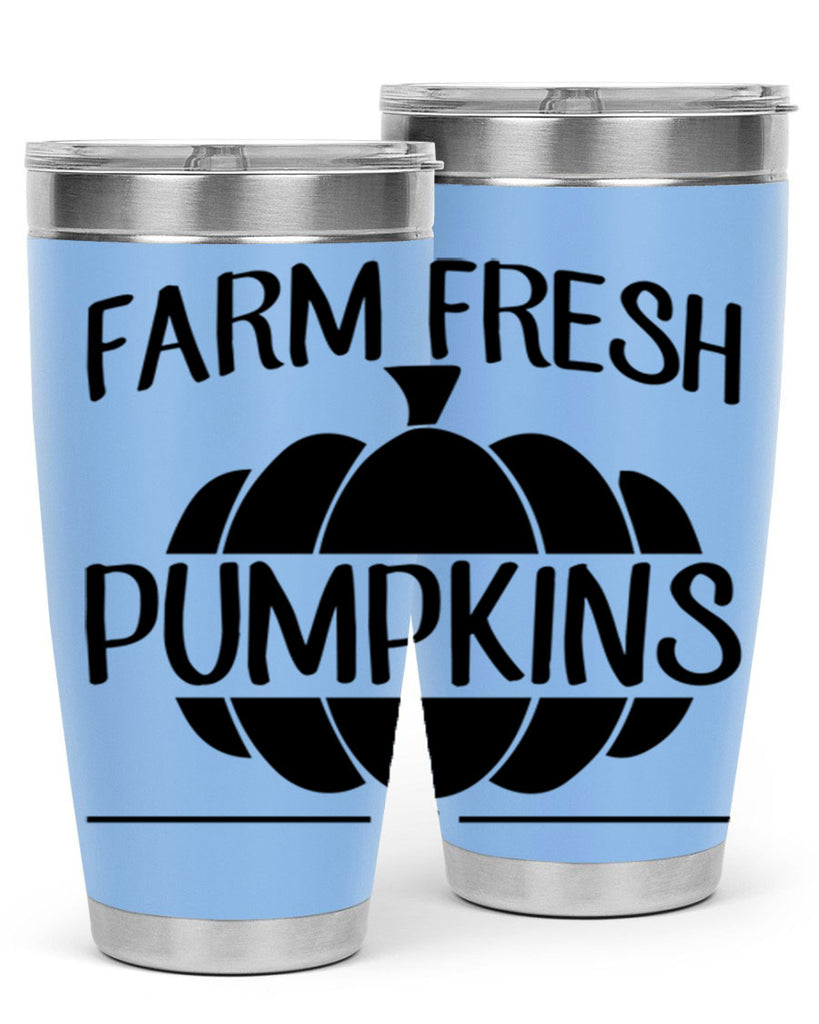 farm fresh pumpkins 173#- fall- Tumbler