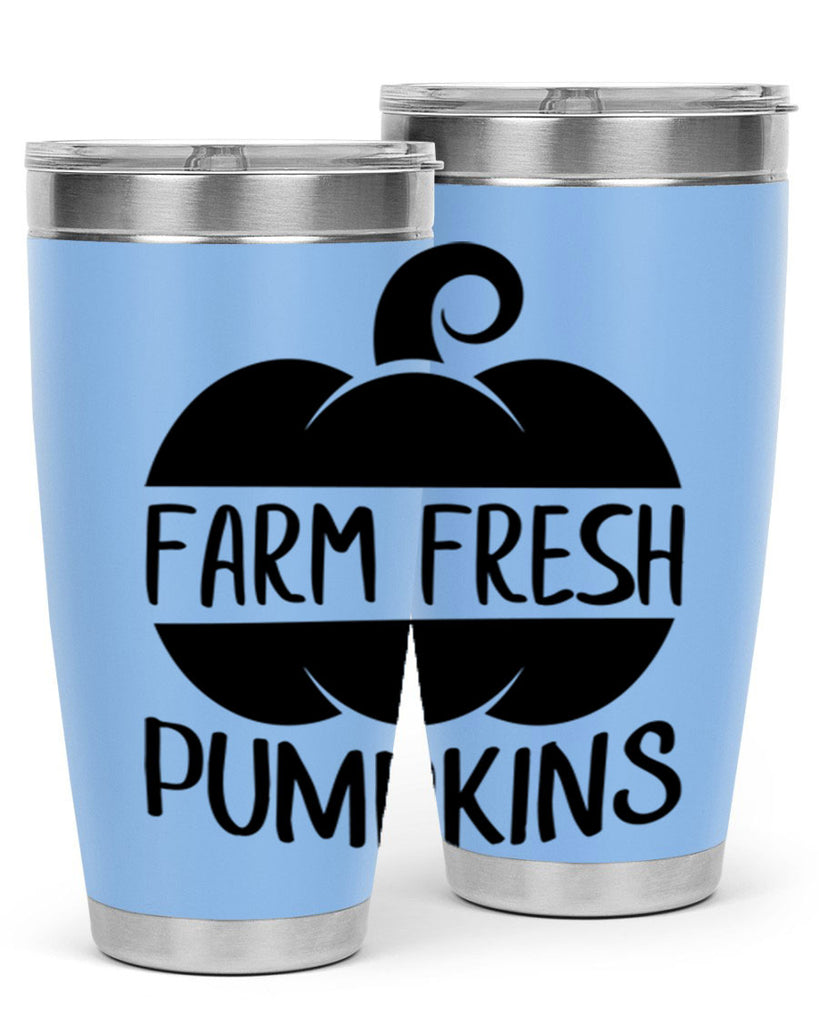 farm fresh pumpkins 174#- fall- Tumbler
