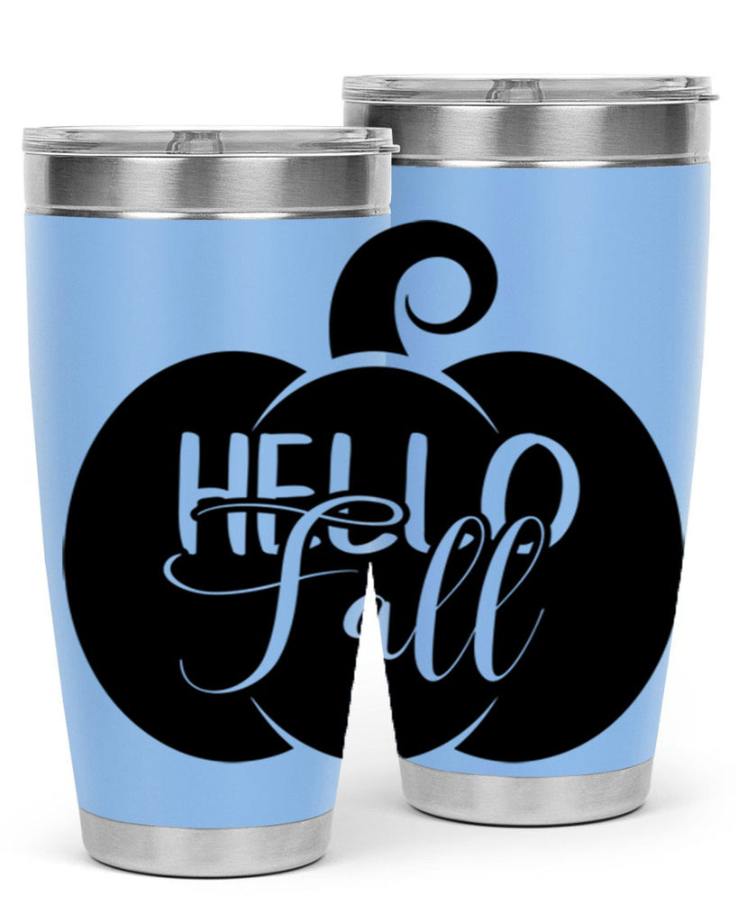 hello fall 275#- fall- Tumbler